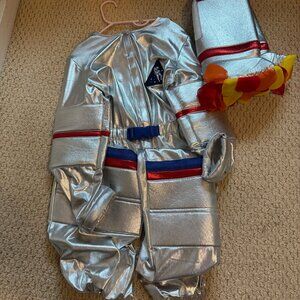 Pottery Barn Kids light up astronaut Halloween kids' costume, size 7-8